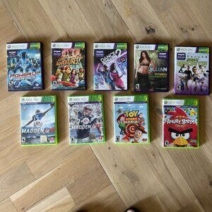 XBox 360 Kinect Games Bundle